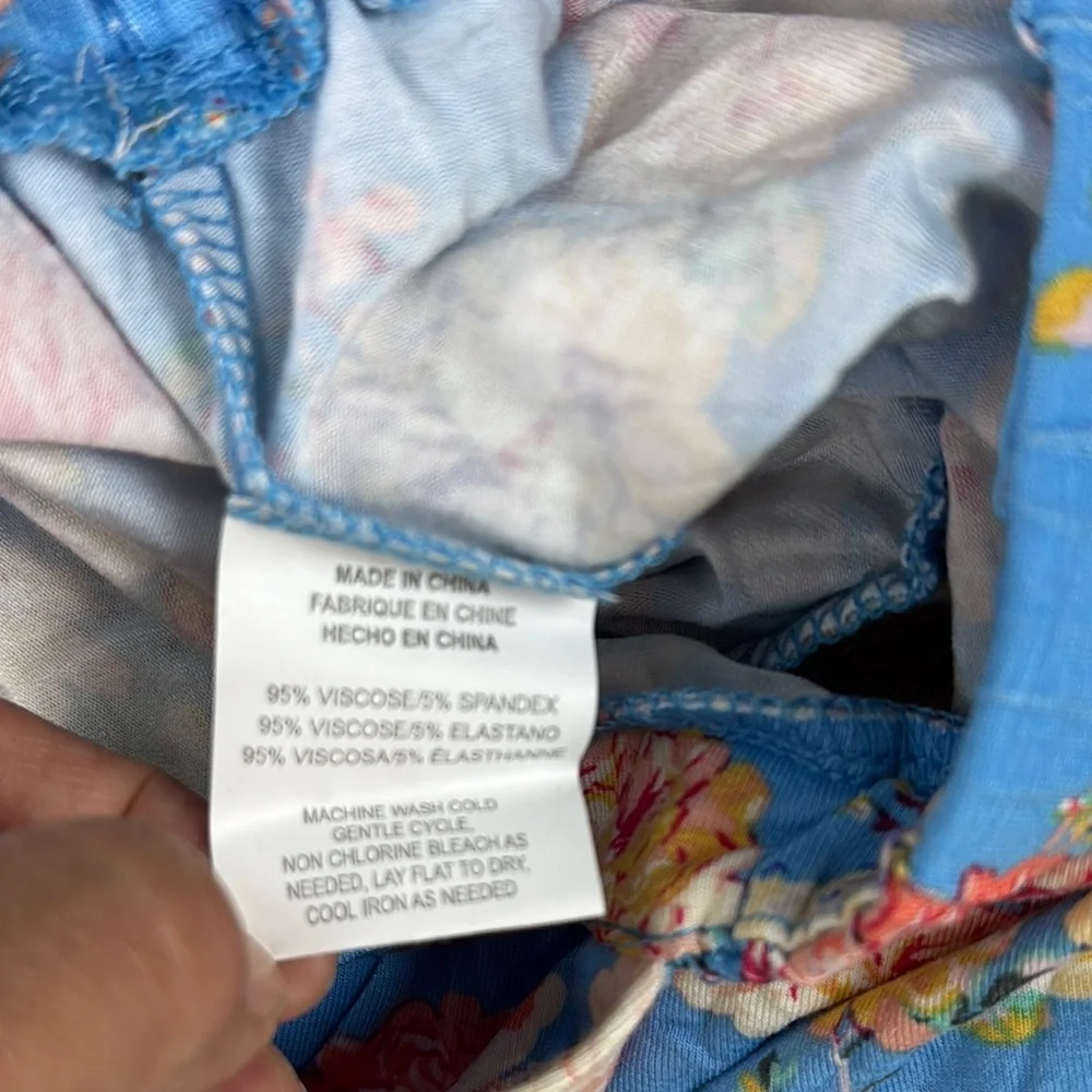 O’Neil Floral Blue Kids Jumpsuit, XXS - Picture 7 of 12